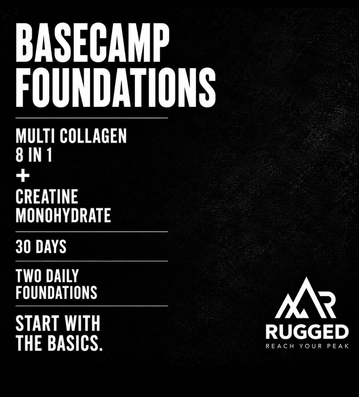 Basecamp Foundations